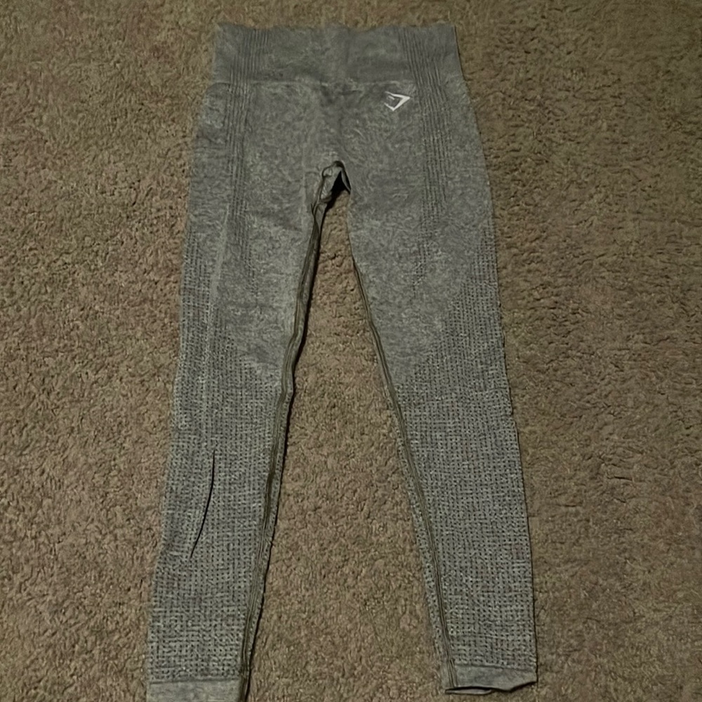 Gymshark green vital seamless leggings size small